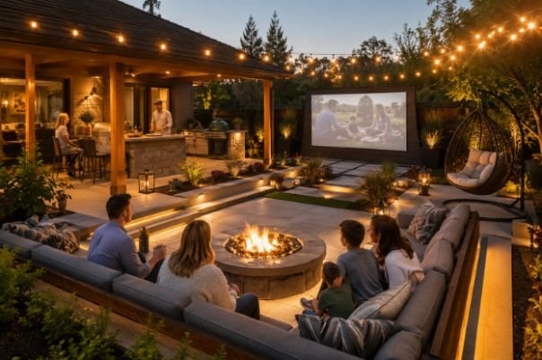 Outdoor Family Gathering Spaces That Bring Everyone Together