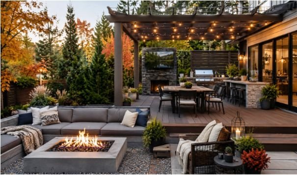 Outdoor Living Ideas for Modern Homes That Work in Every Season